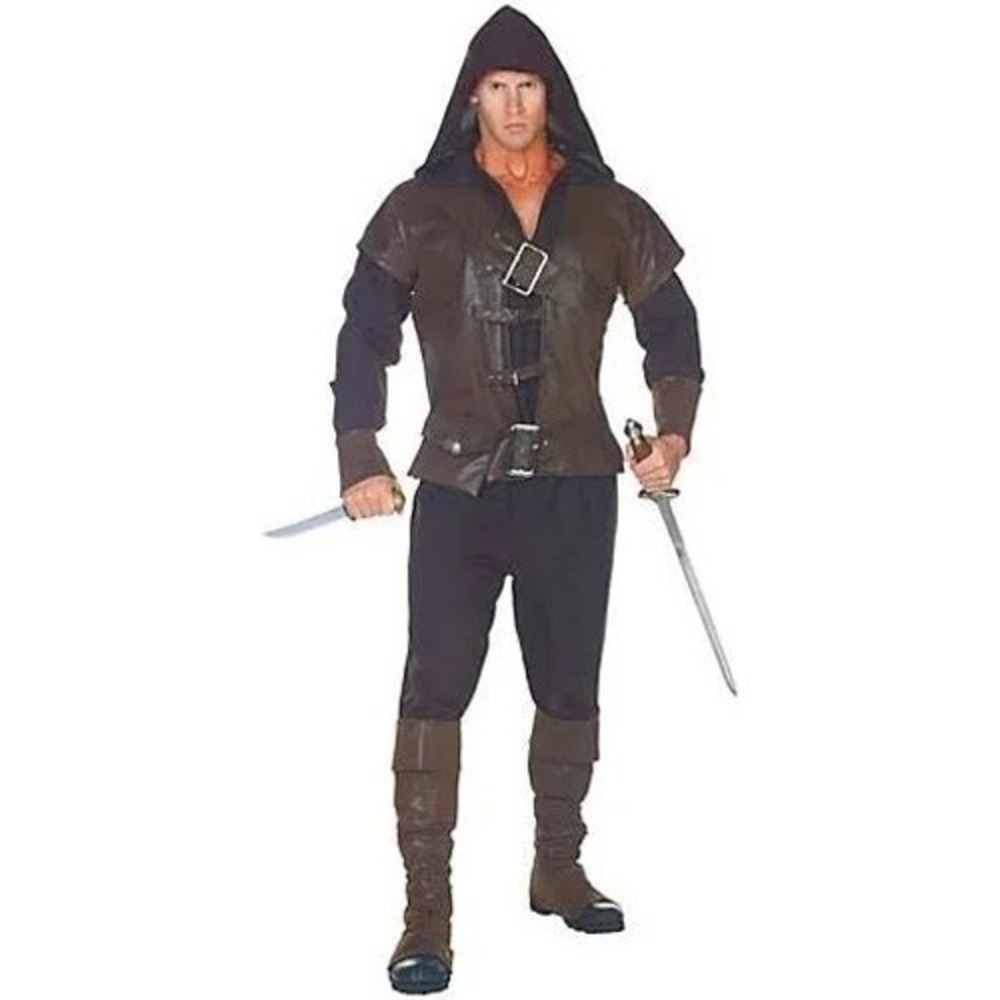 Spirit Halloween Men One Size Brown Medieval Archer Renaissance